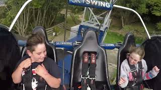 ROTORUA SKY SWING BOTH KIDS FAINT AGAIN [upl. by Agata]