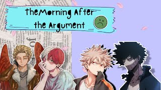 The Morning After the Argument  textstory  MHA [upl. by Lodnar225]