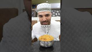 I Tried India’s Spiciest Biryani 🥵🇮🇳 [upl. by Llenrub]