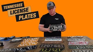 Tennessee License Plates  What Has Changed Over the Years [upl. by Oralle222]