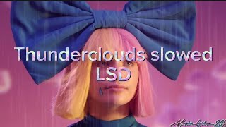 Thunderclouds slowed  LSD [upl. by Adlitam]