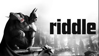 Batman Arkham city Walkthrough part 14  riddle full game [upl. by Wieren]