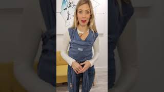 Close Caboo Newborn Baby Carrier  1 Minute Expert Review [upl. by Ogir665]