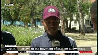 NSFAS Allowances  Fort Hare University students vow to intensify protests over delayed payments [upl. by Ainesej]