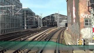 Führerstandsmitfahrt SBahn Berlin Stadtbahn Ostbahnhof  Charlottenburg HD [upl. by Enitnatsnoc]