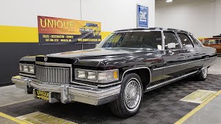 1975 Cadillac Fleetwood Series 75 Formal Limousine  For Sale 6900 [upl. by Stern]