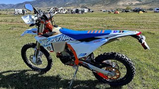 2024 KTM 500 EXCF 6DAYS FIRST LOOK WALK AROUND [upl. by Kessiah826]