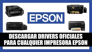 Cómo Descargar Drivers o Controladores Para Cualquier Impresora EPSON Drivers Oficiales [upl. by Gignac]