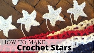 How to Make a Crocheted Star [upl. by Bonne]