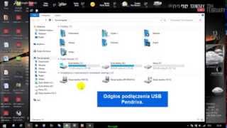 Windows 81 Jak Podłączyć USB Pendrive do Wirtualnej maszyny Hyper V [upl. by Ellednahs87]