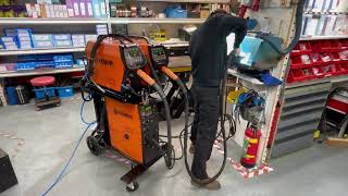 Kemppi Fastmig Pulse 450  Cjays Welding Equipment [upl. by Iznyl]