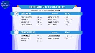 Bridgewater A2 v Stirling A2 [upl. by Kauffmann202]