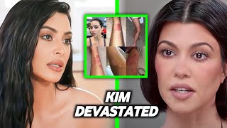 Kourtney Exposes Kim Kardashian Lies about having Psoriasis Flairs [upl. by Amleht]