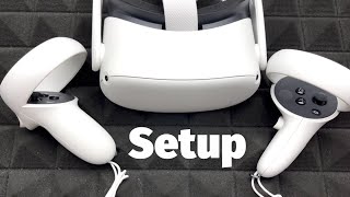 Meta Quest 2 VR Headset Setup Manual Guide [upl. by Matthews]