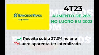 Análise 4T23  BBSE3  BANCO DO BRASIL SEGURIDADE [upl. by Gathard]