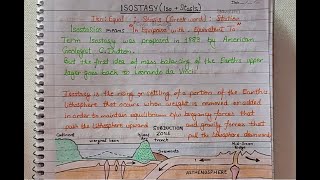 What is the concept of isostasy [upl. by Furlani]