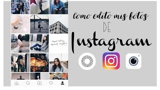 Como edito mis fotos de Instagram 💭  Tips Fav Apps 📷 [upl. by Melda171]