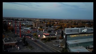 LLOYDMINSTER NIGHT HYPERLAPSE IN 4K [upl. by Ecienaj]