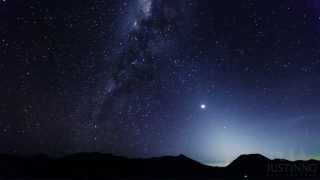 Rare Zodiacal Light  Milky Way Backlight 3 Volcanoes  Timelapse Video [upl. by Viveca813]