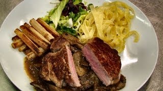 Filet Mignon de veau aux cèpes par JeanPierre Cénac du Tivoli à VicenBigorre [upl. by Nnahtebazile]