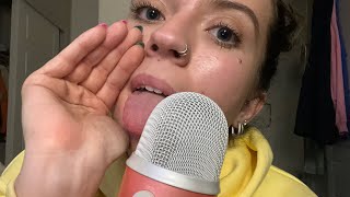 ASMR Extra Sensitive amp Breathy Mouth Sounds [upl. by Mcripley]