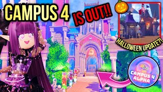 Royale High CAMPUS 4 IS OUT Showing ALL SECRETS YOU MUST KNOW🤫 Roblox [upl. by Franci]