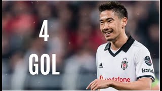 Shinji Kagawa Beşiktaştaki Golleri  4 Gol [upl. by Franz]