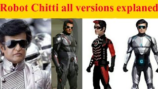 Robot Chitti all versions explained in hindi। Superhero Robot 20 alternate versions । [upl. by Kamilah]