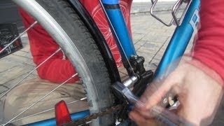 How to Replace and Adjust the Front DerailleurShifter Cable on a Bicycle [upl. by Blackburn]