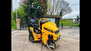 JCB CT160 DOUBLE DRUM ROLLER YEAR 2019 CHOICE OF THREE [upl. by Neerroc]