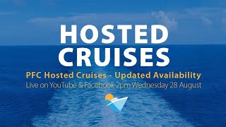 Hosted Cruises Update Whats Still Available To Book Amazing Deals [upl. by Melbourne]