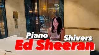 ED SHEERAN SHIVERS PIANO COVER [upl. by Giwdul]