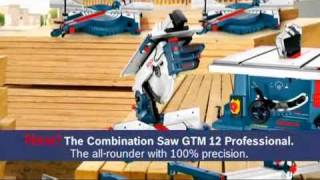 Bosch GTM 12 combinatiezaag [upl. by Aaronson]