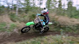 KX65 Motocross Training  Shifting Gears Like a Boss [upl. by Adnauqaj]