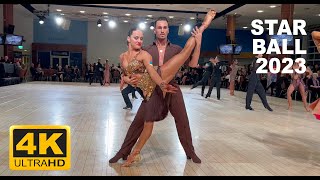 Christian Priori amp Yulia Zhukova  Rumba  AMATEUR LATIN THE BDF STAR BALL 2023 [upl. by Aened]