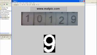 MATLAB APLICACIÓN DE OCR OPTICAL CHARACTER RECOGNITION [upl. by Eirameinna]