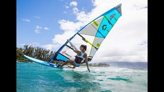 Alice Arutkin  Hookipa Extreme Windsurfing Action [upl. by Assilem253]