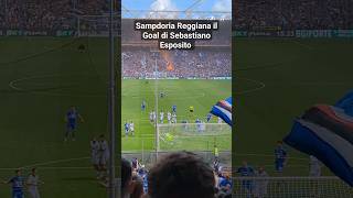 il goal di Sebastiano Esposito contro la Reggiana ✅🏴󠁧󠁢󠁥󠁮󠁧󠁿 sampdoria serieb doria calcio samp [upl. by Eecyal451]