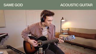 Same God  Official Acoustic Guitar Tutorial  Elevation Worship [upl. by Byrn]