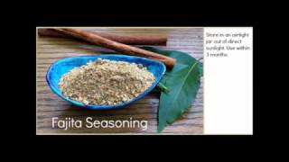 Homemade Fajita Seasoning [upl. by Anaj57]