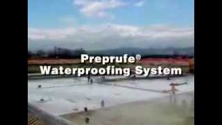 Preprufe ® World Leading Waterproofing Membrane by Grace Construction Products [upl. by Einej790]