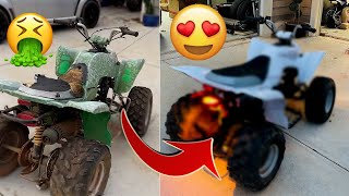 INSANE 50 ATV Quad Restoration [upl. by Macmahon]