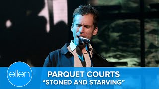 Digital Exclusive Parquet Courts Perform Stoned and Starving [upl. by Hobard]