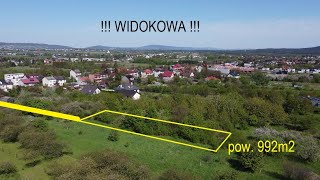 sprzedane WIDOKOWA działka budowlana Kielce ul Zagórska [upl. by Bryn]