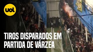 TIROS são disparados após partida de VÁRZEA no COMPLEXO DA MARÉ no RJ [upl. by Rector175]