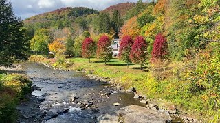 Quechee Gorge and Woodstock Vermont [upl. by Dorinda]