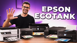 TOP 5 MELHORES IMPRESSORAS CUSTOBENEFÍCIO EM 2024 Epson Ecotank [upl. by Adoree]