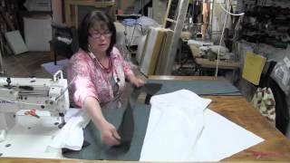 Upholstering A Channel Back Chair Part 2 [upl. by Anyel64]