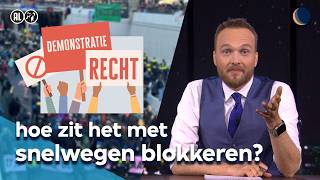 Wat houdt het demonstratierecht in  De Avondshow met Arjen Lubach S6 [upl. by Adnolohs]