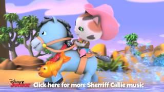 Sheriff Callie  Sparkys Lucky Scarf Song  Disney Junior UK [upl. by Ettegroeg]